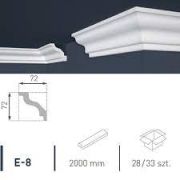 Плинтус потолочный Marbet Е8