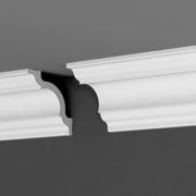 Плинтус потолочный Де-Багет П01 80/80 К-100
