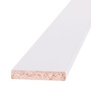 Наличник МДФ гладкий 2200х70х6 Белый