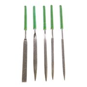 Набор надфилей алмазных 140х70х3 5шт Сибртех 158337