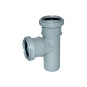 Тройник 50/50/90 пласт прям