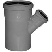 Тройник 100/50/45 кос пласт