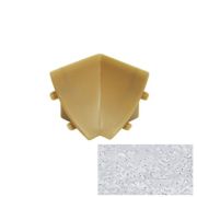 Угол к плинтусу д/столешницы Идеал Мрамор Светло-серый вн