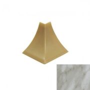 Угол к плинтусу д/столешницы Идеал Мрамор бел. нар