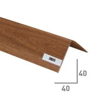 Уголок ИДЕАЛ 40*40  2,7м Вишня