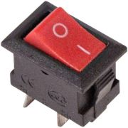 Выкл. клав. 3А Micro RWB-101 крас. Rexant 36-2011