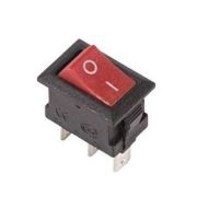 Выкл. клав. 3А Micro RWB-102 крас. Rexant 36-2031