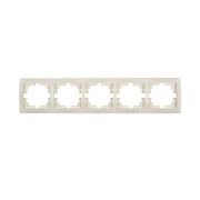 Рамка 5-м Мира гориз крем 701-0300-150