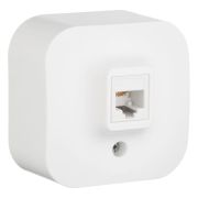 Розетка 1-м ОП телеф бел Leg 782214