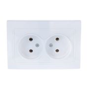 Розетка 2-м СП Севиль 16А бел. С0102