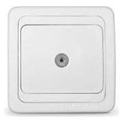 Розетка TV 1-м СП Валери бел В0027