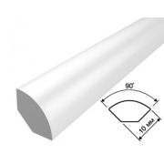 Угол внутр округлый Белый