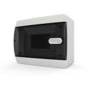 Щит ЩРН-П-6 мод. IP40 прозрачная черная дверца CNK 40-06-1 Текфор