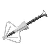Дюбель бабочка д/гипсокартона с шурупом