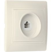 Розетка комп RJ-45 1-мест беж Венера SBE-01i-S1-RJ