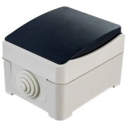 Выкл 1-кл 10А IP54 Сатурн SBE-04w-10-SW1-0