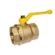 Вентиль шар 1 1/2 г/г рычаг лат Галлоп ГАЗ
