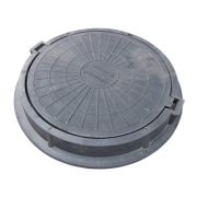 Люк полимерный средний 780/100/60мм 12,5 тн черный