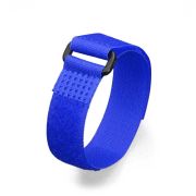 Стяжка-вилькро КСВ-П с пласт.пряжкой 20х300 синяя