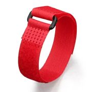 Стяжка-вилькро КСВ-П с пласт.пряжкой 25х300 красн