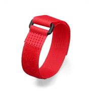 Стяжка-вилькро КСВ-П с пласт.пряжкой 25х450 красн