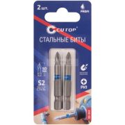 Набор бит 2шт CUTOP  Profi PH1 50мм 83-342