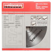 Диск пильный по дереву 200х24Тх32мм Haisser