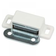 Магнит мебельный белый