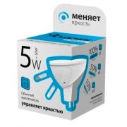 Лампа с/д диммир. LED JCDR 5Вт GU5,3 4500К Космос