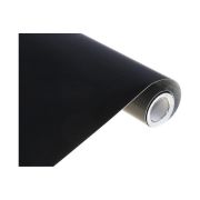 Пленка самокл. 45см/8м гладкая черная 7016