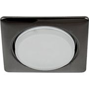 Светильник KL71 ВК квадр.220В 13Вт черн.металл ЭРА