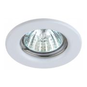 Светильник ST1 WH штамп. MR16 12B 50Вт бел ЭРА