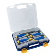 Набор стамесок МастерАлмаз в пласт.кейсе (6,12,20,26+точ.камень) 10507101