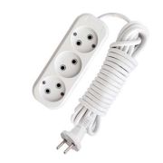 Удлинитель 3х2м Е-203 АБС-пл ПВС 2х1 (2х0,75)