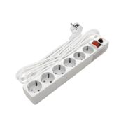 Удлинитель с сетев фильтром 6х10м с/з 967U-3010