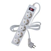 Удлинитель с сетевым фильтром 5х1,8м с/з Космос