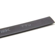 Трубка термоуст. 5/2,5 черн. 1м ИЭК UDRS-D5-1-K02