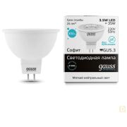 Лампа Gauss LED Elementary MR16 3W GU5,3 4100К