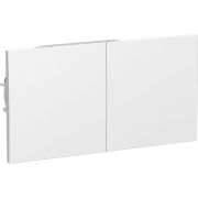 Розетка 2-м СП Atlas Design 16А IP20 с/з защ.шторки бел ATN000128