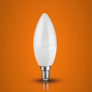 Лампа с/д С37-102 8W 4000K E14 свеча iSvet