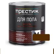 Эмаль акриловая для пола коричневая 1,9кг Престиж