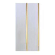 Панель ПВХ потолочная Золотая нить 7,5*240*2950