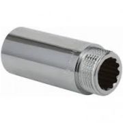 Удлинитель вн-нар 1/2 80мм GAPPO G2221.04080