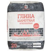 Глина шамотная 20кг