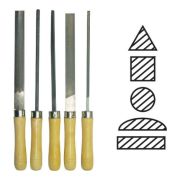 Набор напильников 5шт дер.рук. 150мм БИБЕР 85305