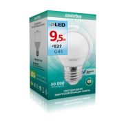 Лампа с/д G45-9,5W 4000К Е27 Smartbuy