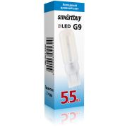 Лампа с/д G9-5,5W-6400K LED Smartbuy
