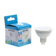 Лампа с/д Gu5.3-5W 6000К Smartbuy