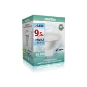 Лампа с/д Gu5.3-9,5W 4000К Smartbuy