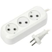 Удлинитель 3гн. 15м. б/з ПВС 2х1,0 (SBE-10-3-15-N)